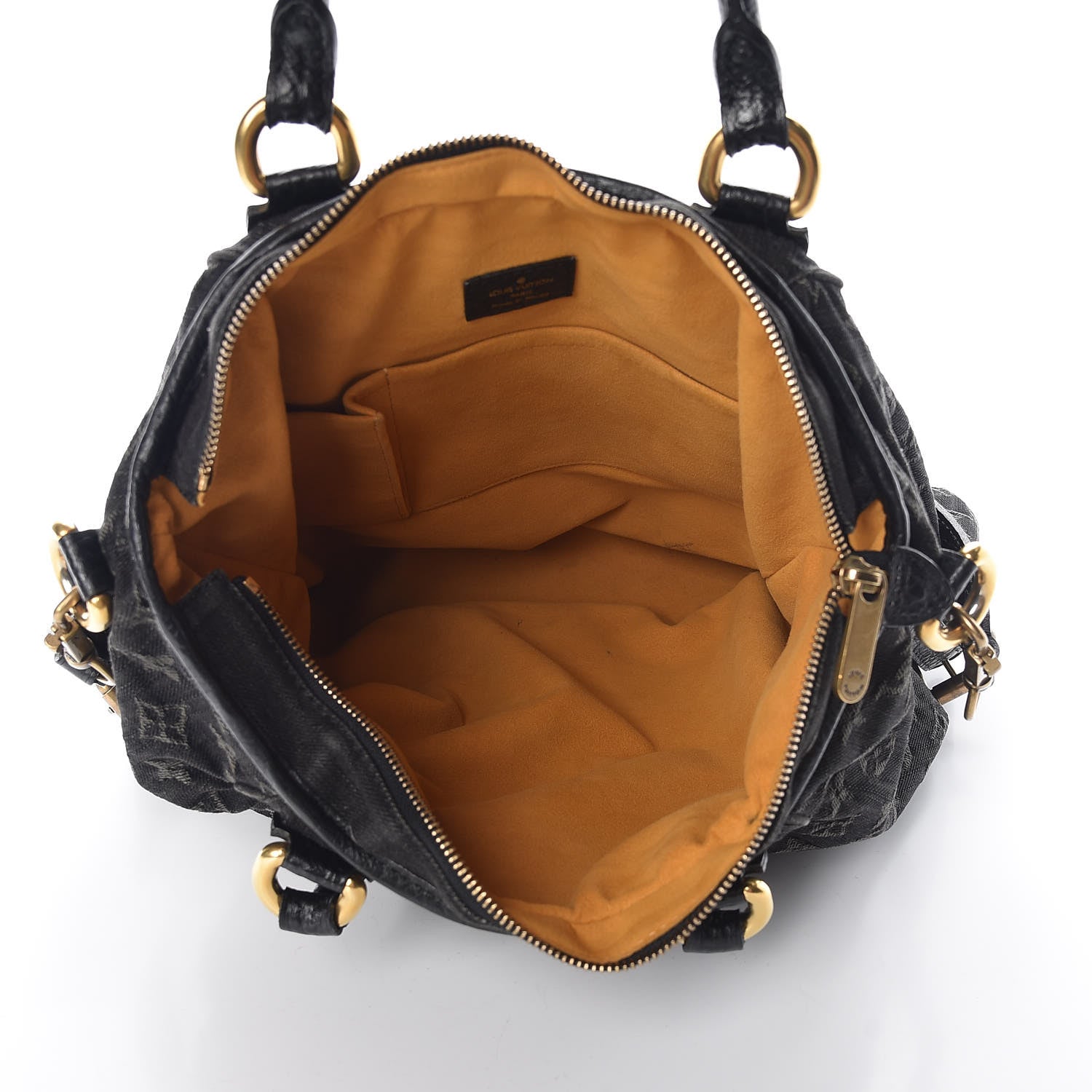 Louis Vuitton Denim Neo Cabby GM Black 6 of 14