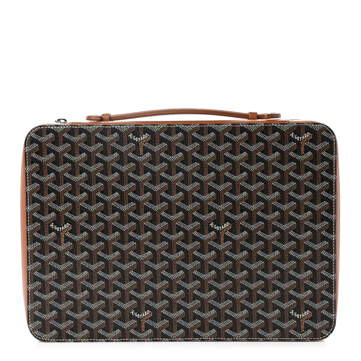 Goyardine Universal Companion Portfolio Black Gold