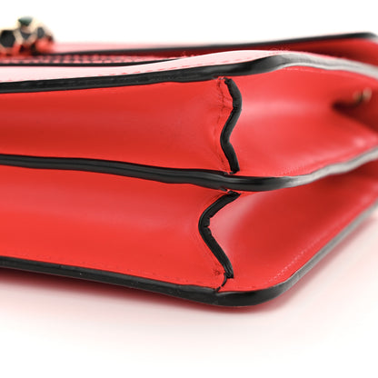 Bulgari Calfskin Serpenti Forever Shoulder Bag Red 10 of 10