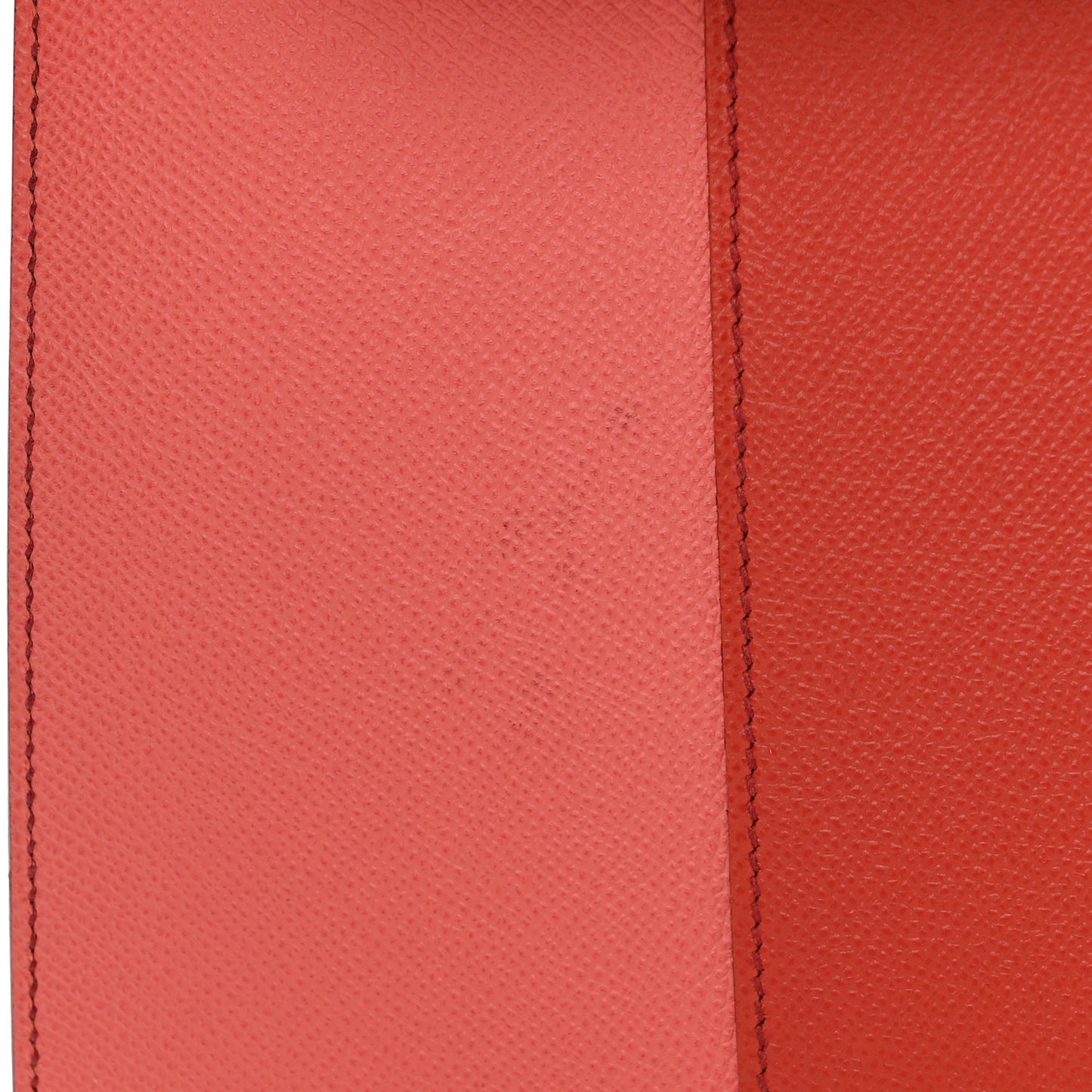 Epsom Kelly Flag Sellier 35 Corail Flamingo Pink