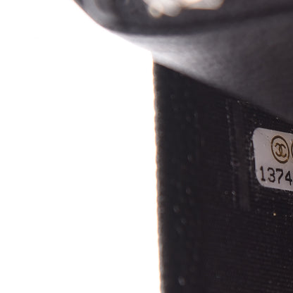 Chanel Caviar Sevruga Wallet On Chain WOC Black 7 of 15
