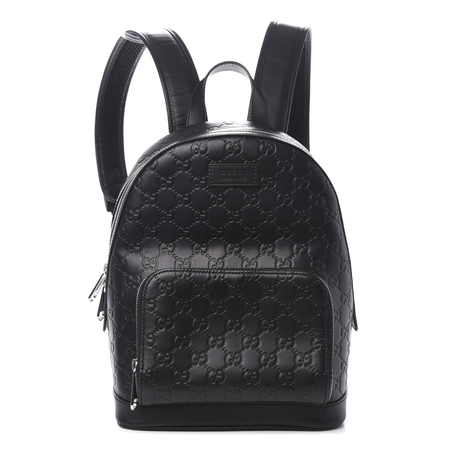 Gucci Guccissima Signature Small Day Backpack Black 1 of 9