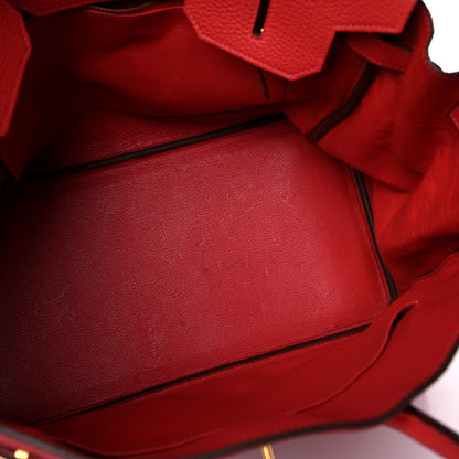Hermes Togo Birkin 35 Rouge Pivoine 40 of 52