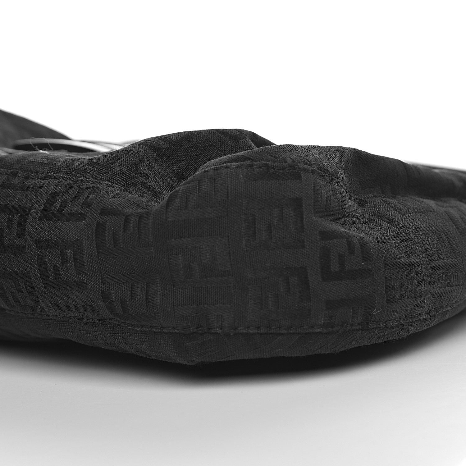 Fendi Zucchino Baguette Black 14 of 16