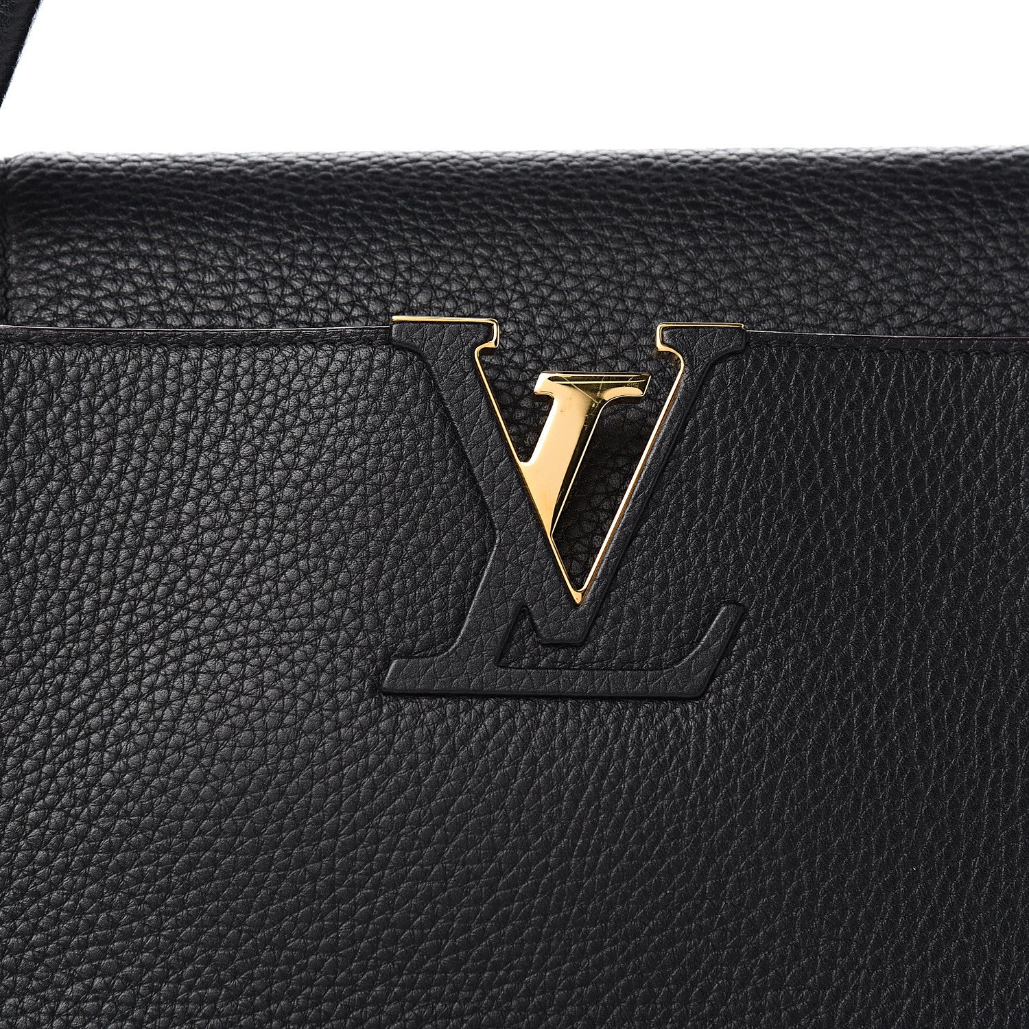 Louis Vuitton Taurillon Capucines GM Black 12 of 12