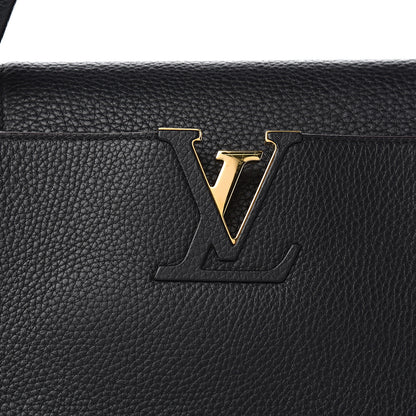 Louis Vuitton Taurillon Capucines GM Black 12 of 12