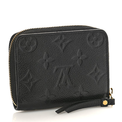 Louis Vuitton Empreinte Zippy Coin Purse Black 3 of 8