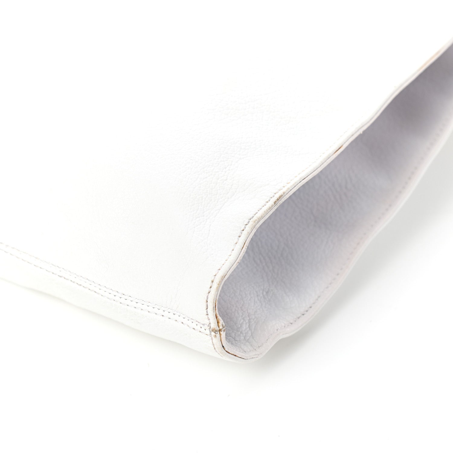Loewe Calfskin Studded Shopping Tote White 11 of 11