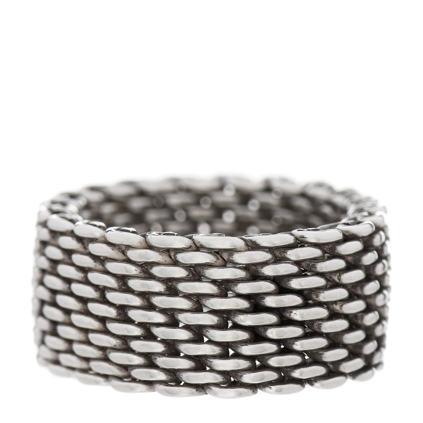 Sterling Silver Somerset Mesh Ring 60 9