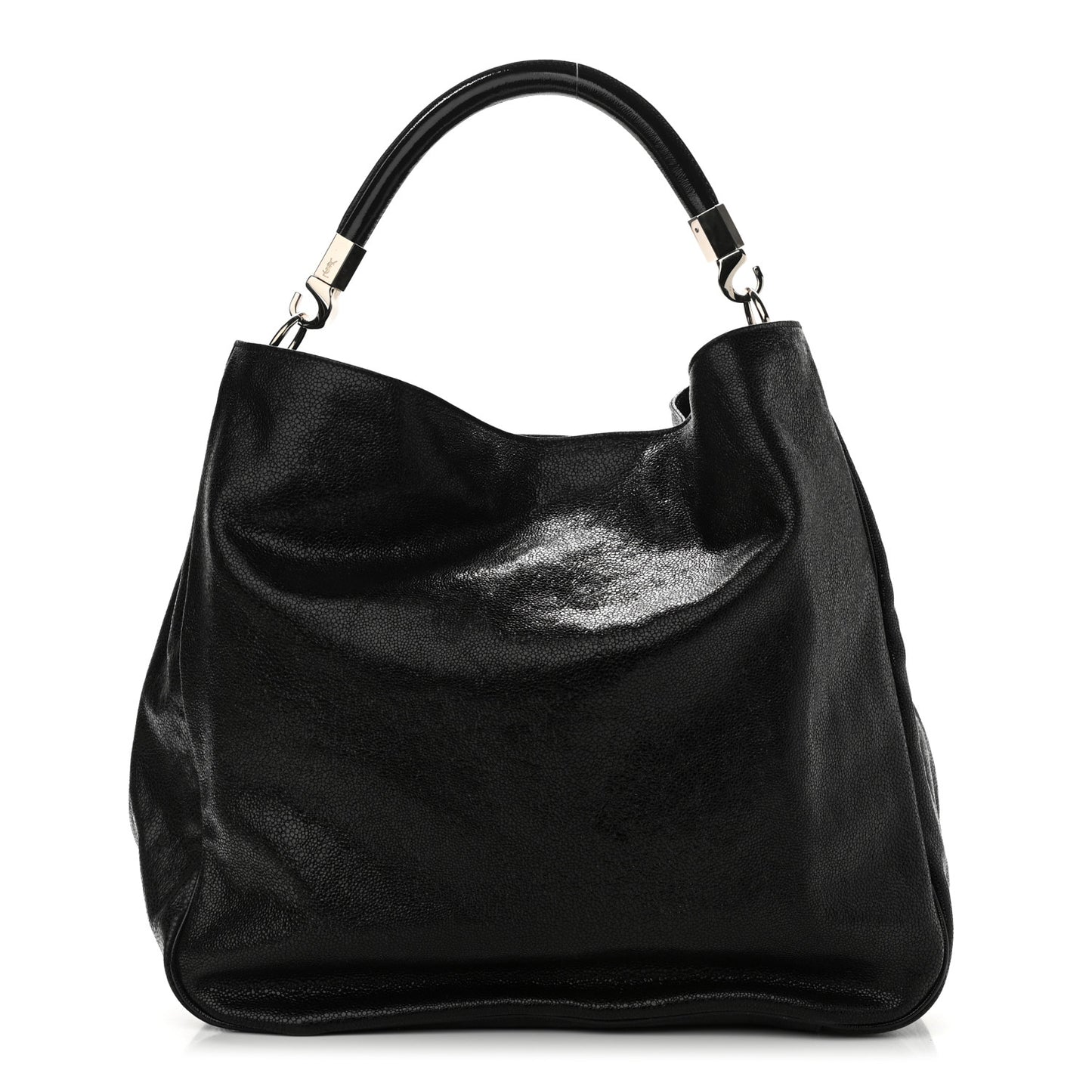 Stingray Embossed Large Roady Hobo Black
