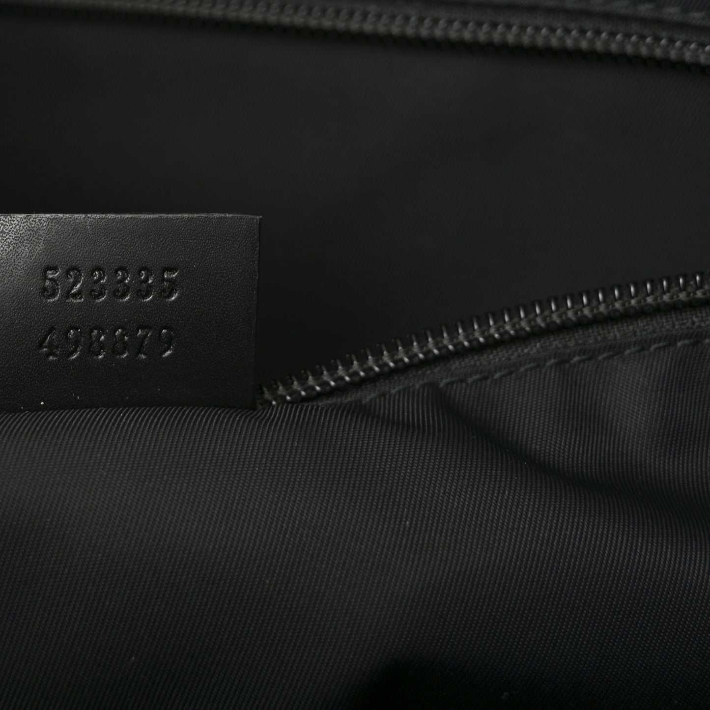 GG Supreme Monogram Calfskin Web Medium Flat Messenger Bag Beige Ebony Black