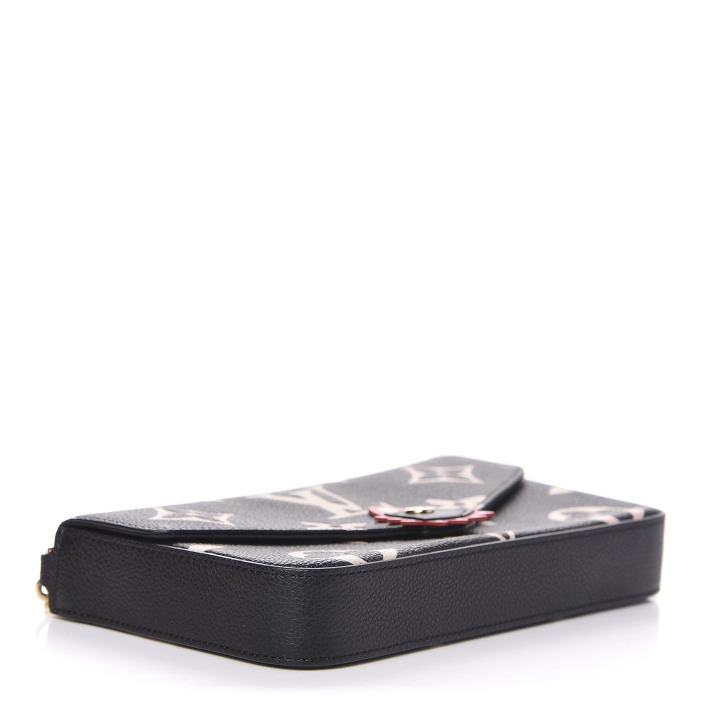 Empreinte Monogram Giant Crafty Pochette Felicie Black Creme