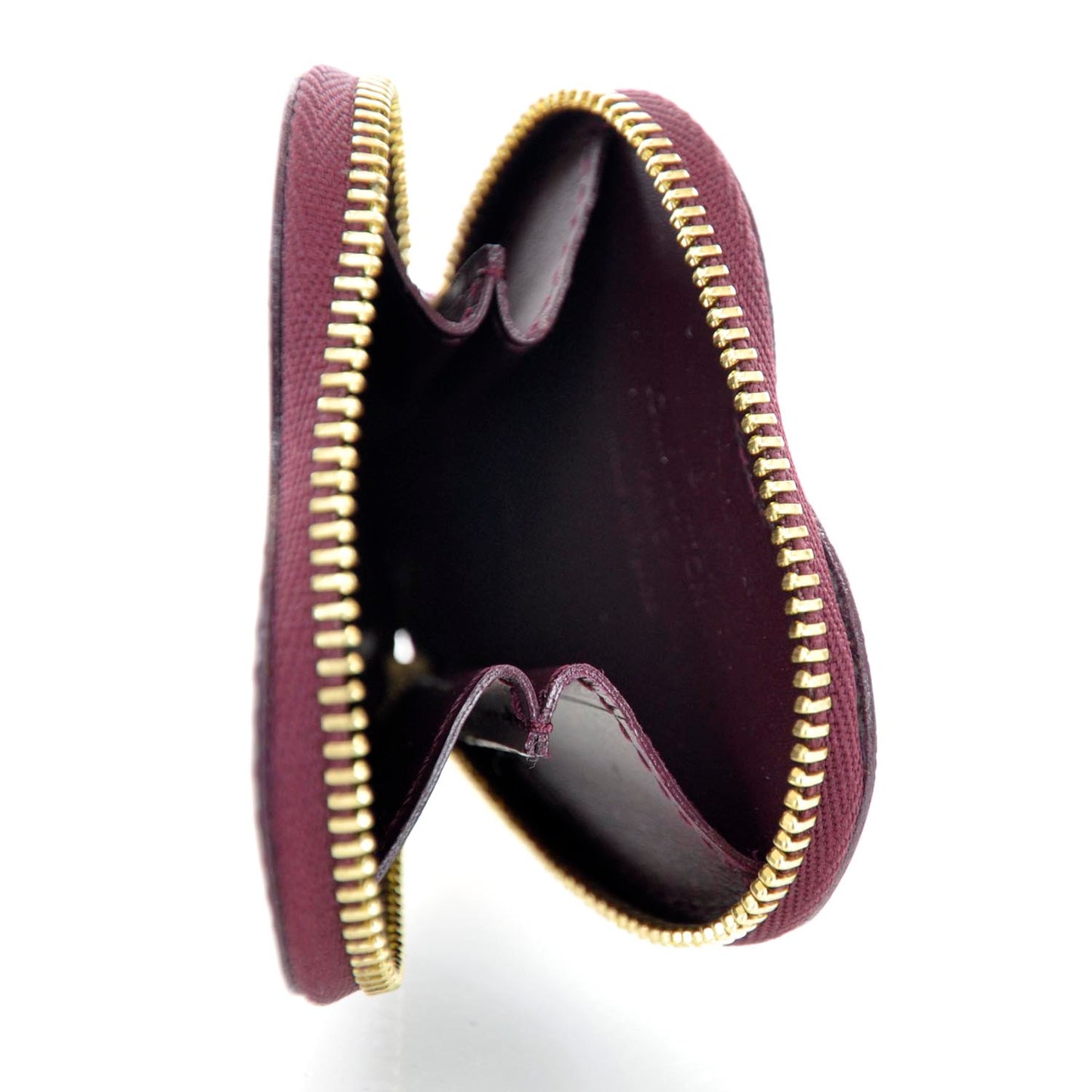 Vernis Heart Coin Purse Rouge Fauviste