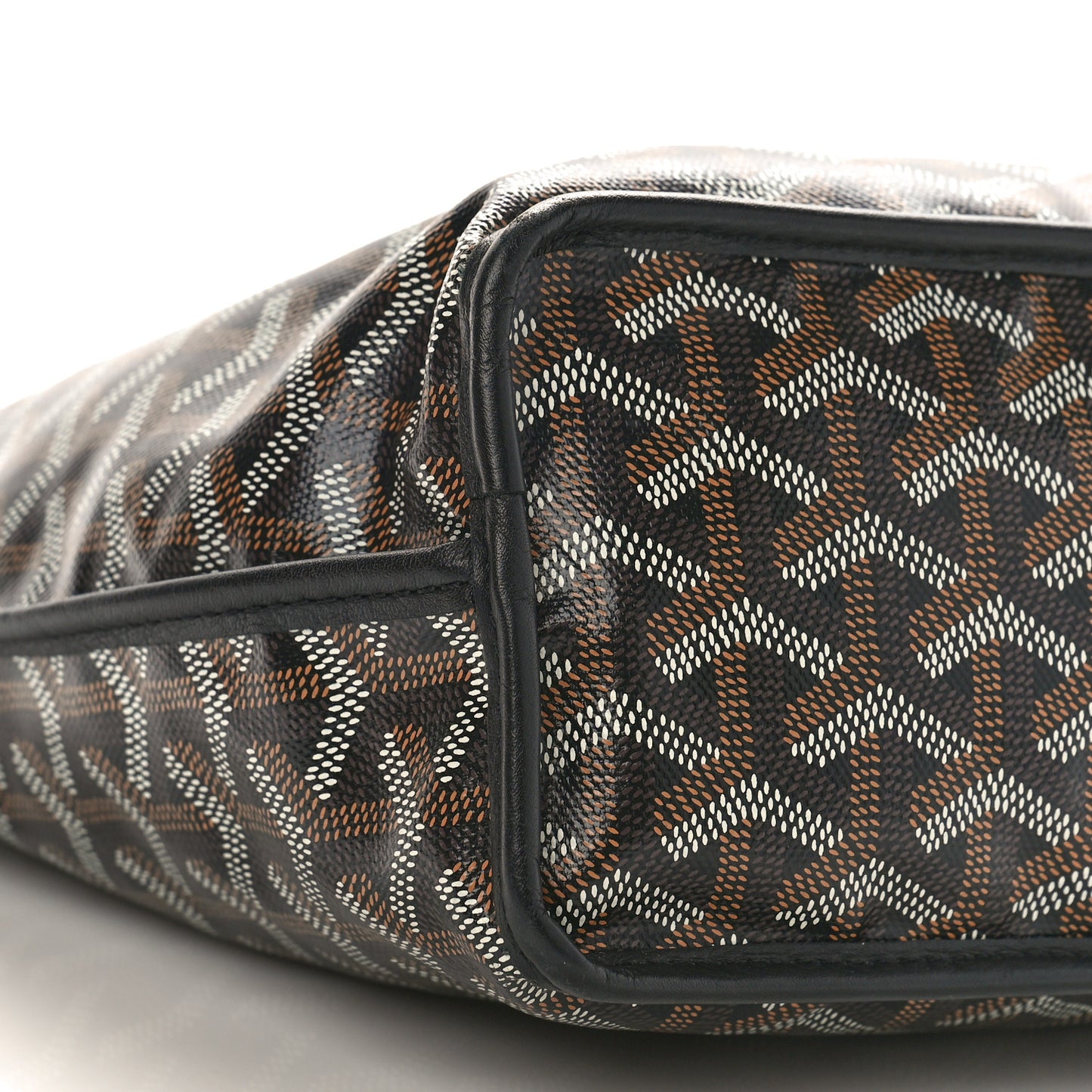 Goyardine Reversible Mini Anjou Black