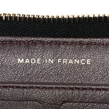 Chanel Caviar Quilted Large Gusset Zip Around Wallet Black 7 of 8