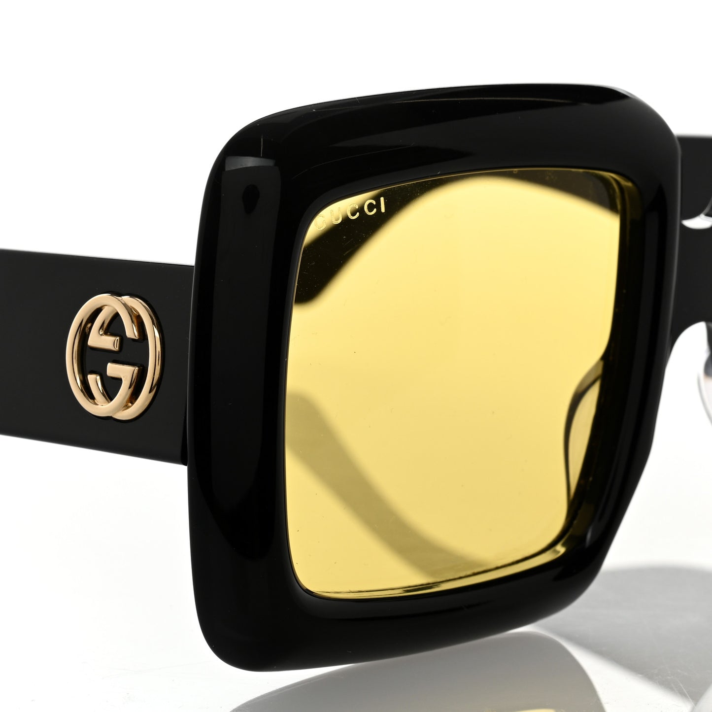 Oversized Square GG0783S Sunglasses Black