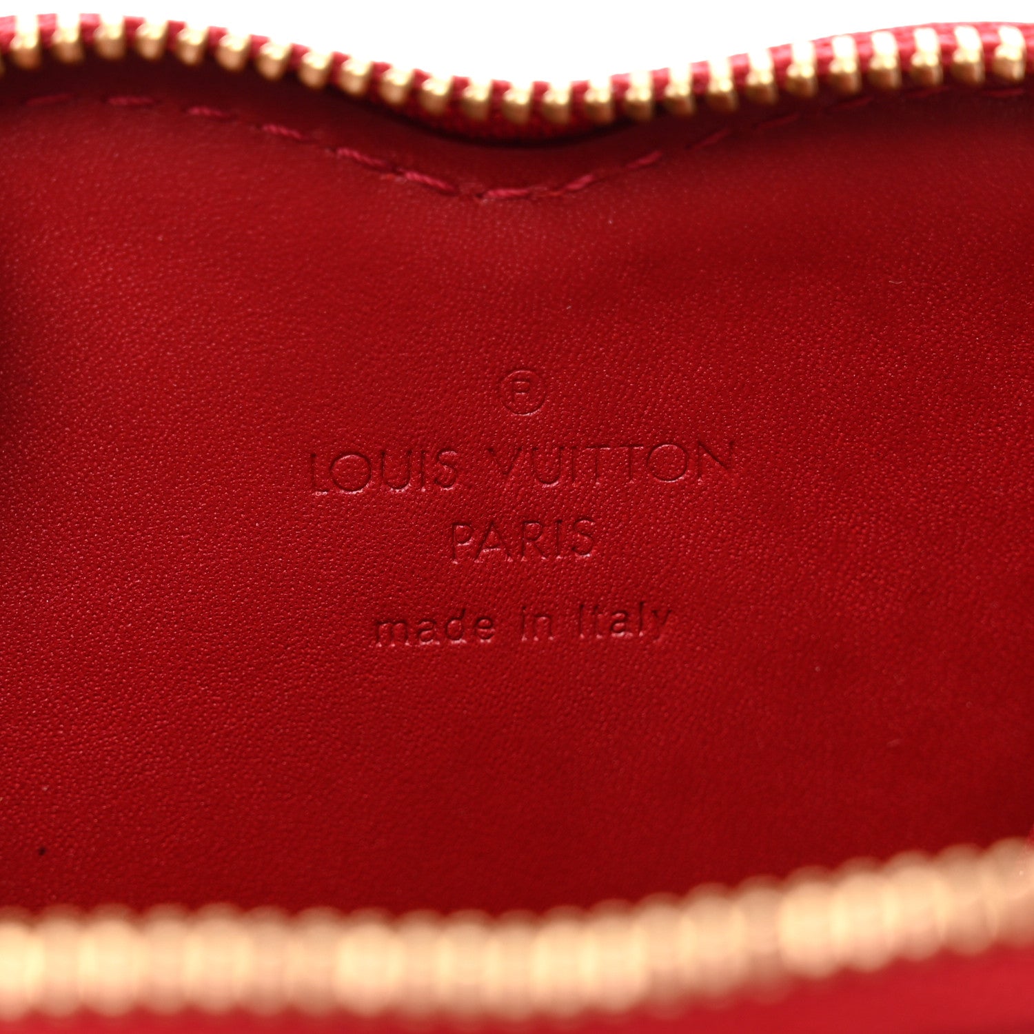 Louis Vuitton Vernis Coeur Heart Coin Purse Pomme D'Amour 6 of 6