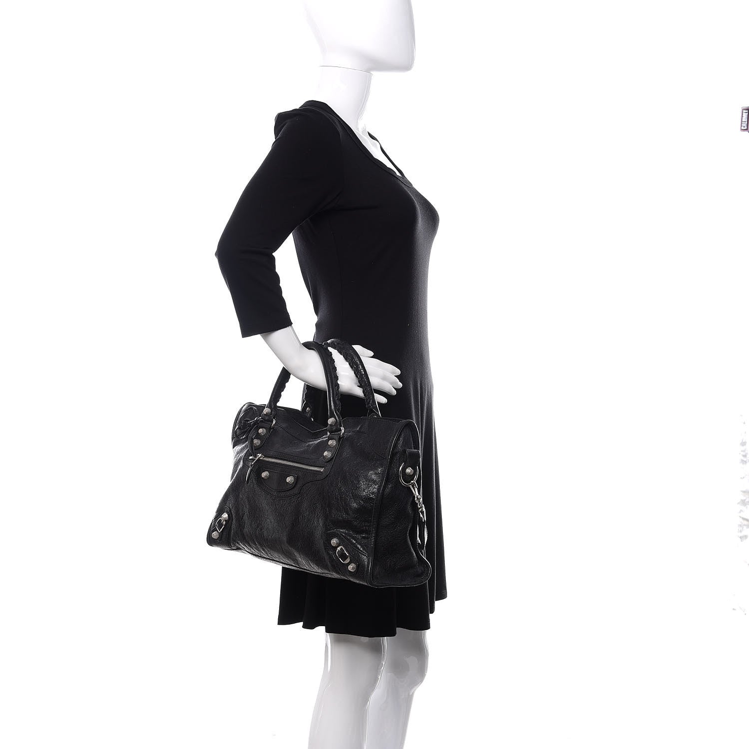 Balenciaga Agneau Giant 12 Silver Hardware City Black 2 of 10