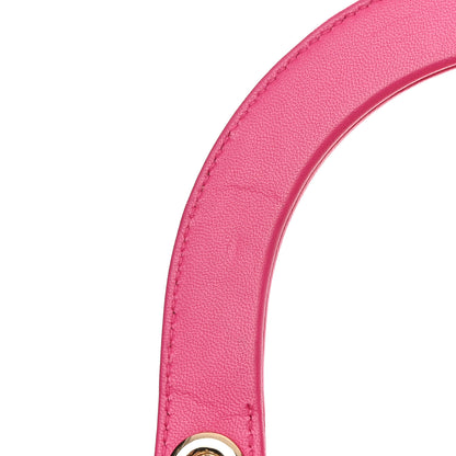 Christian Dior Lambskin Cannage Large Lady Dior Fuchsia 15 of 16