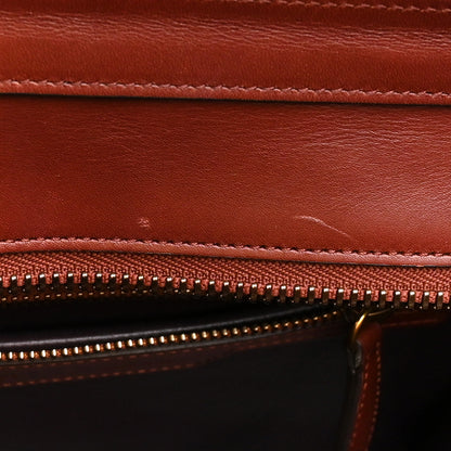 Celine Smooth Calfskin Micro Luggage Burgundy 18 of 21