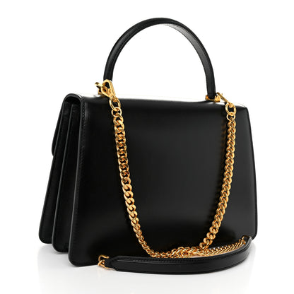 Tom Ford Palmellato Calfskin Medium Whitney Top Handle Bag Black 3 of 9