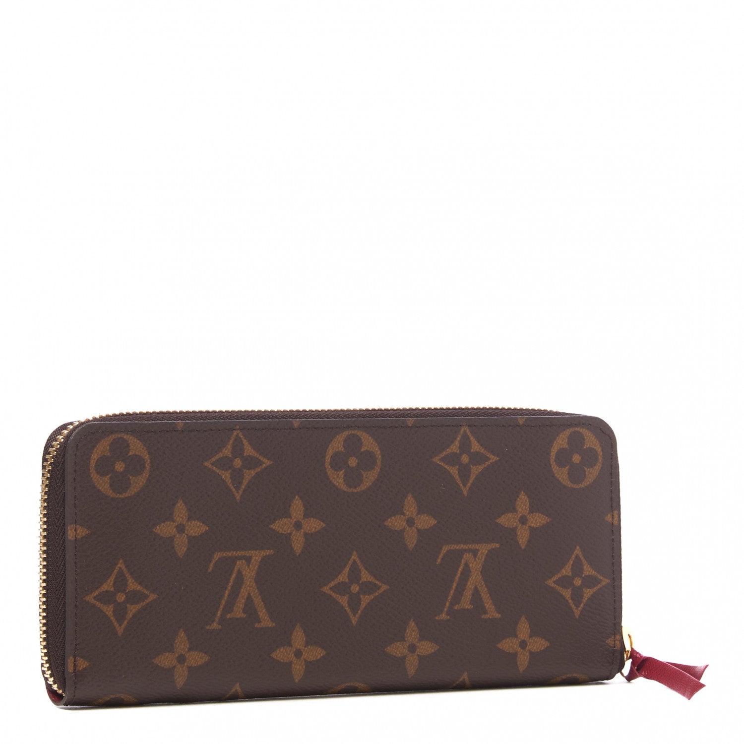 Louis Vuitton Monogram Clemence Wallet Fuchsia 2 of 7