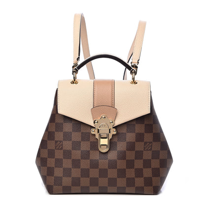 Louis Vuitton Damier Ebene Clapton Backpack Creme 1 of 10