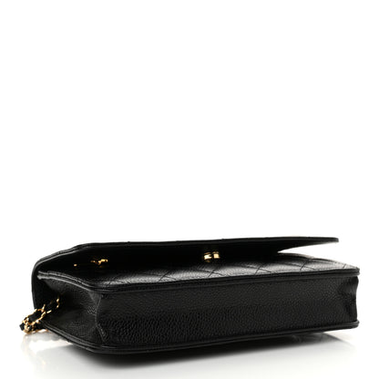Chanel Caviar Quilted Wallet on Chain WOC Black 4 of 11