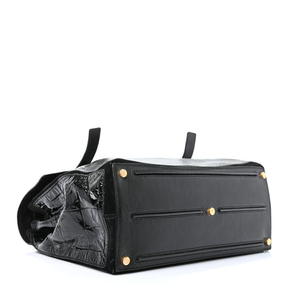 Saint Laurent Pony Hair Patent Large Muse Two Black 4 of 9