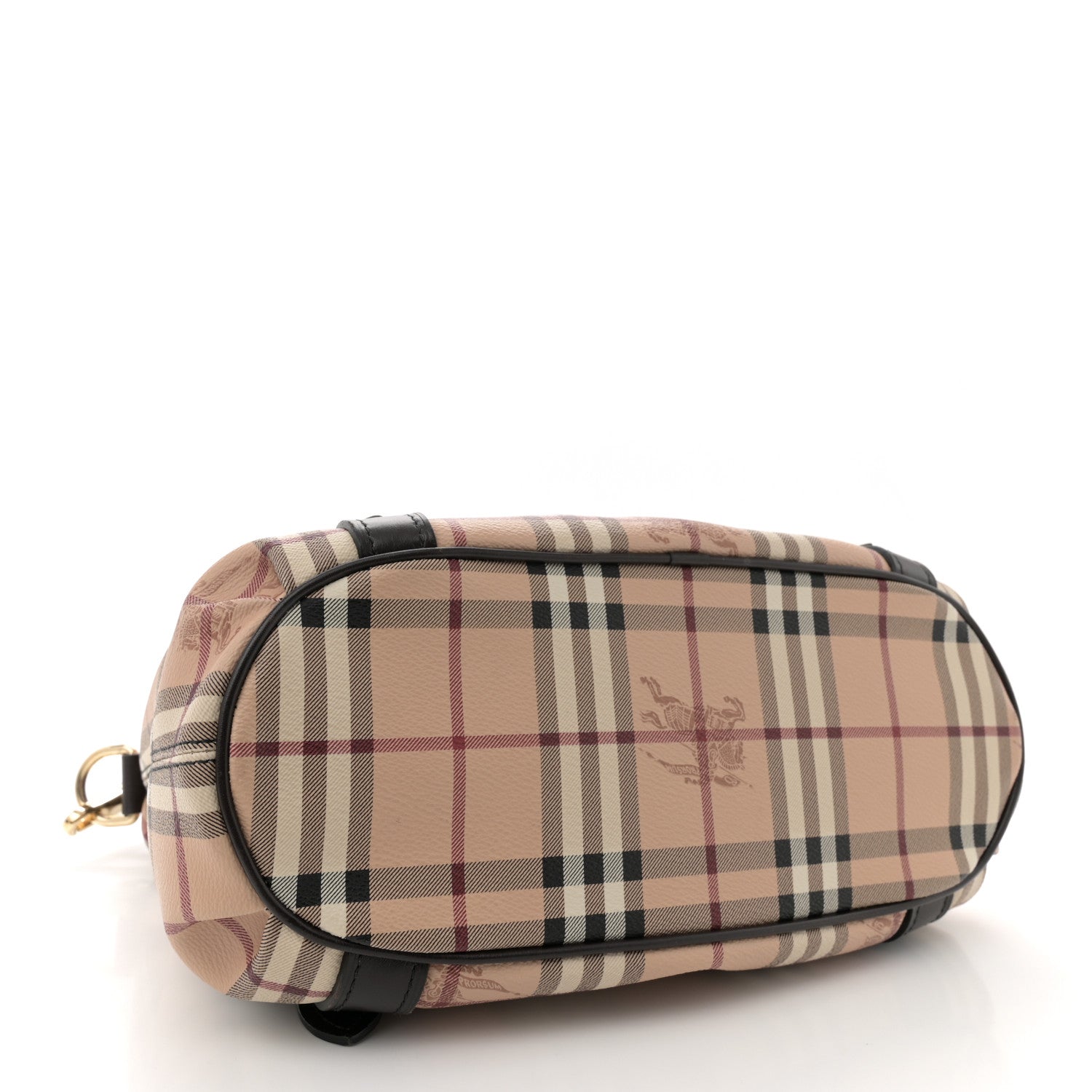 Burberry Haymarket Check Small Northfield Tote Chocolate 4 of 12