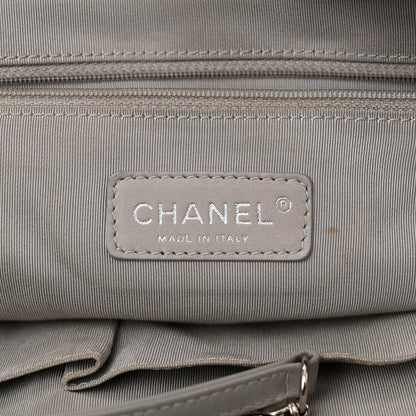 Chanel Crinkled Calfskin Ultra Stitch Bowling Bag Red 6 of 11