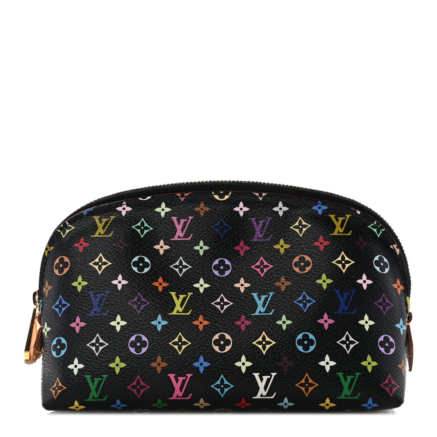 Monogram Multicolor Cosmetic Pouch Black Grenade