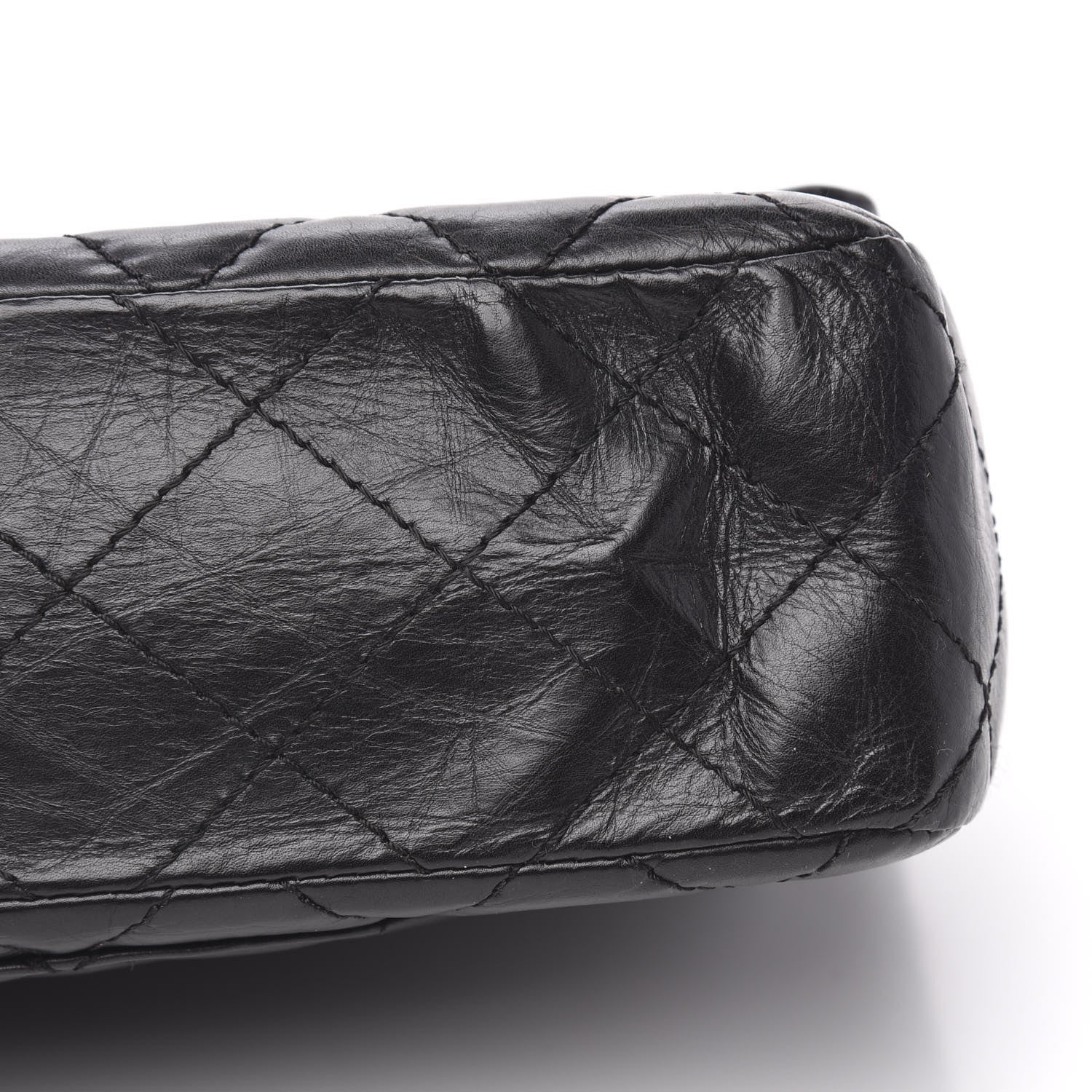 Chanel Aged Calfskin Quilted 2.55 Reissue 227 Flap Black 11 of 14