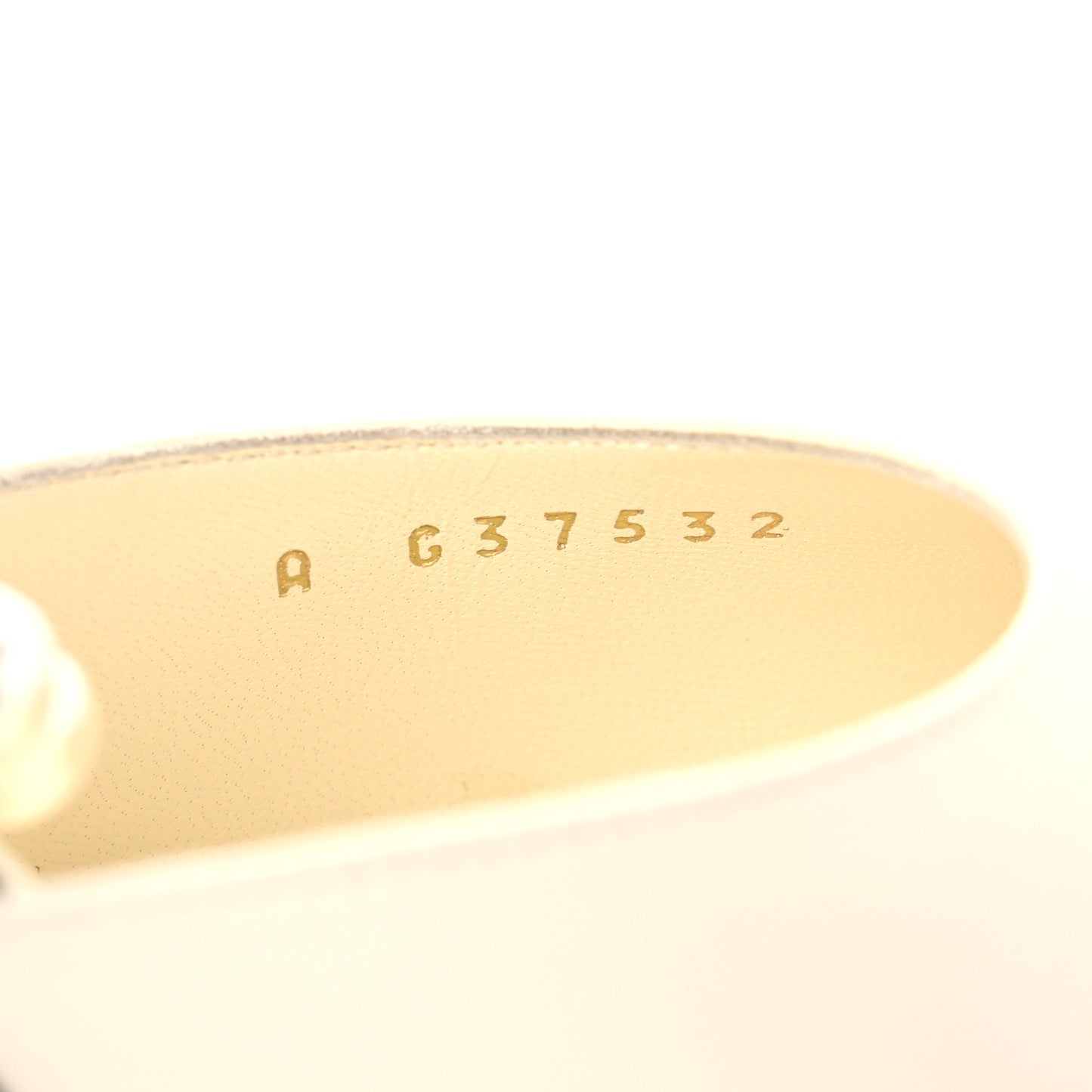 Lambskin Grosgrain Cap Toe Pearl Slingbacks Pumps 37.5 Ivory Black
