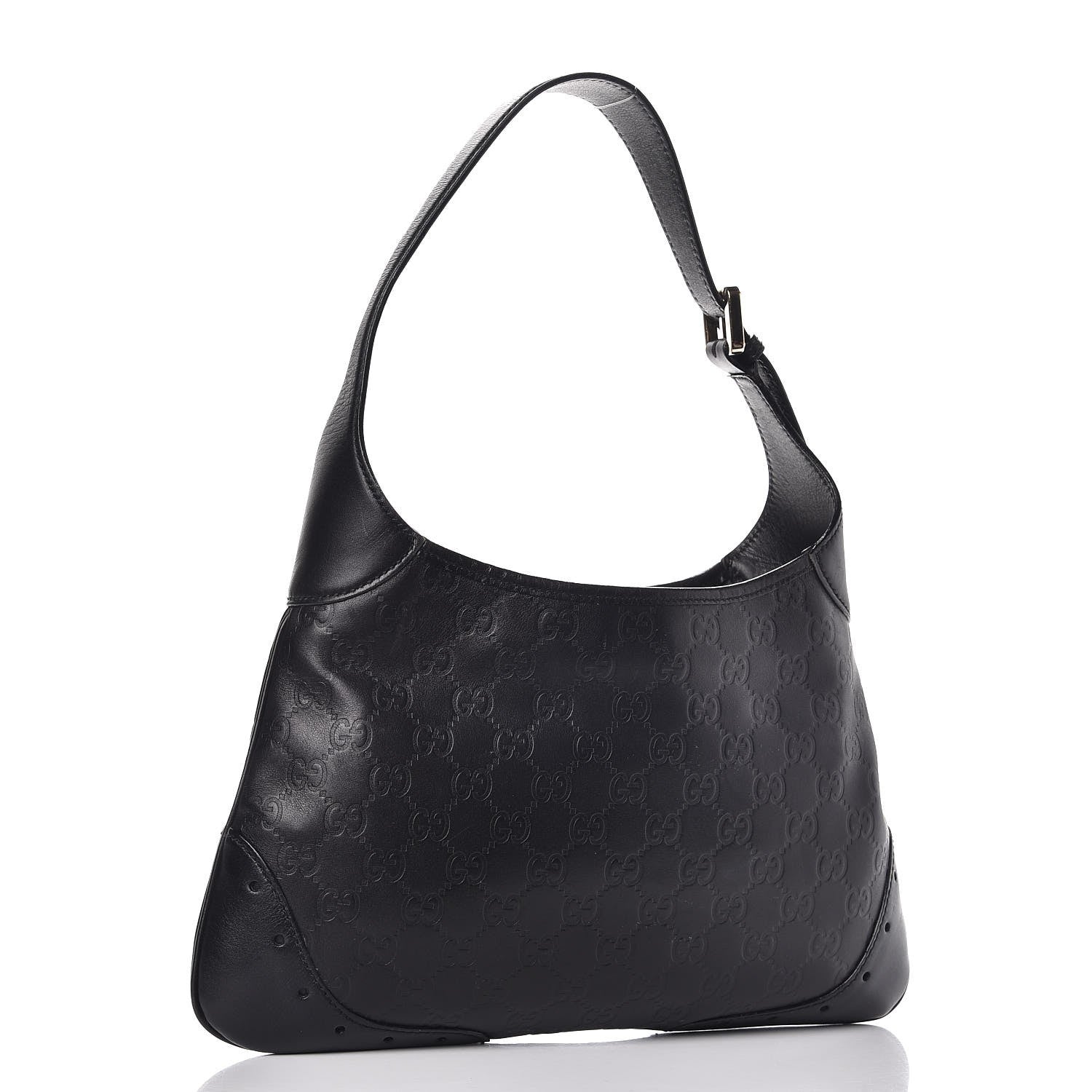 Gucci Guccissima Punch Hobo Black 3 of 8