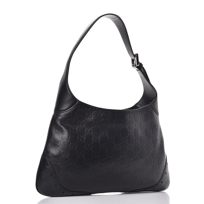 Gucci Guccissima Punch Hobo Black 3 of 8