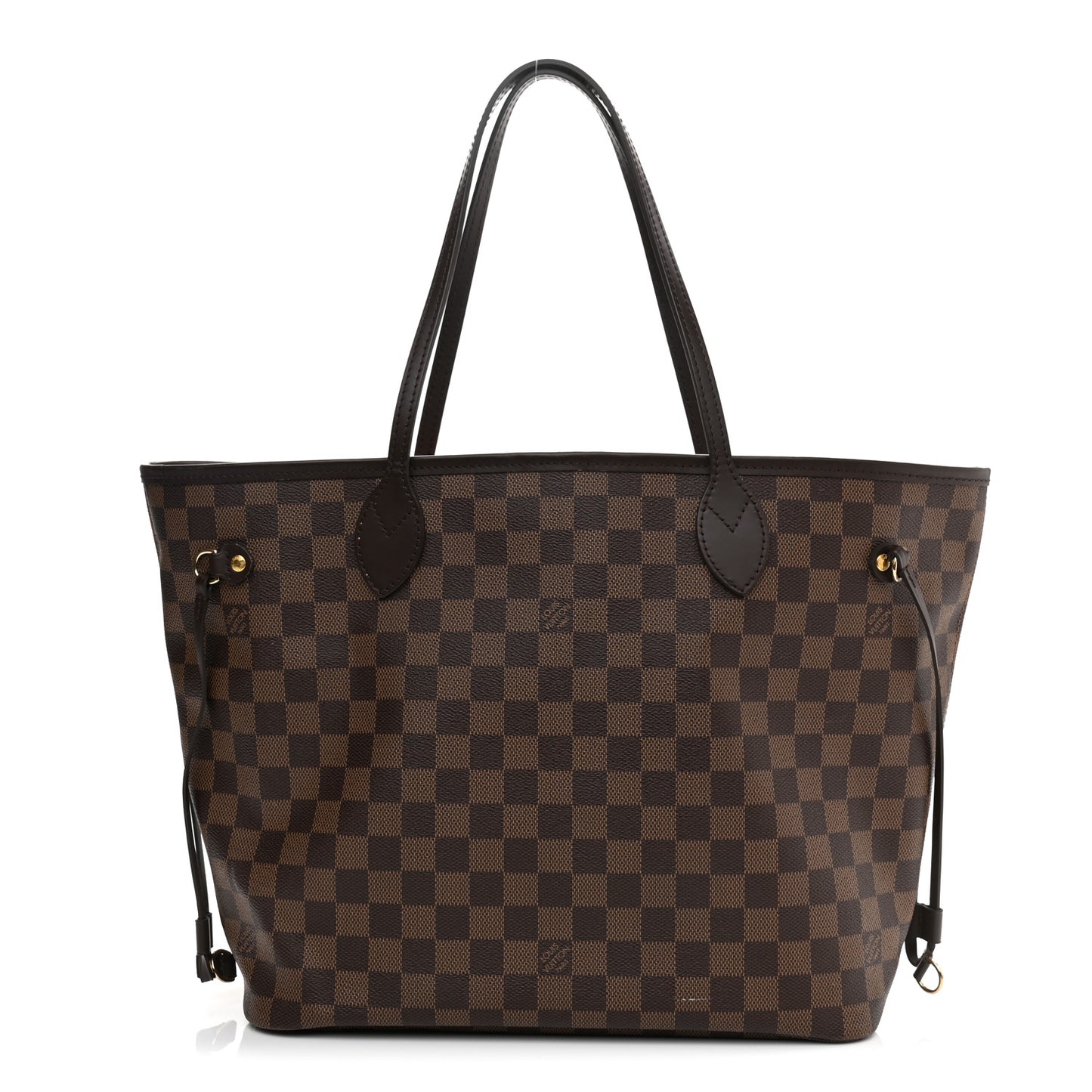 Damier Ebene Neo Neverfull MM Rose Ballerine