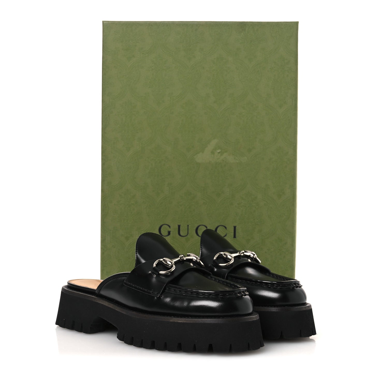 Cordovan Lux Womens Sylke Horsebit Platform Mules 37 Black