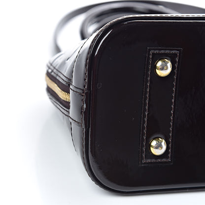 Louis Vuitton Vernis Alma BB Amarante 10 of 11