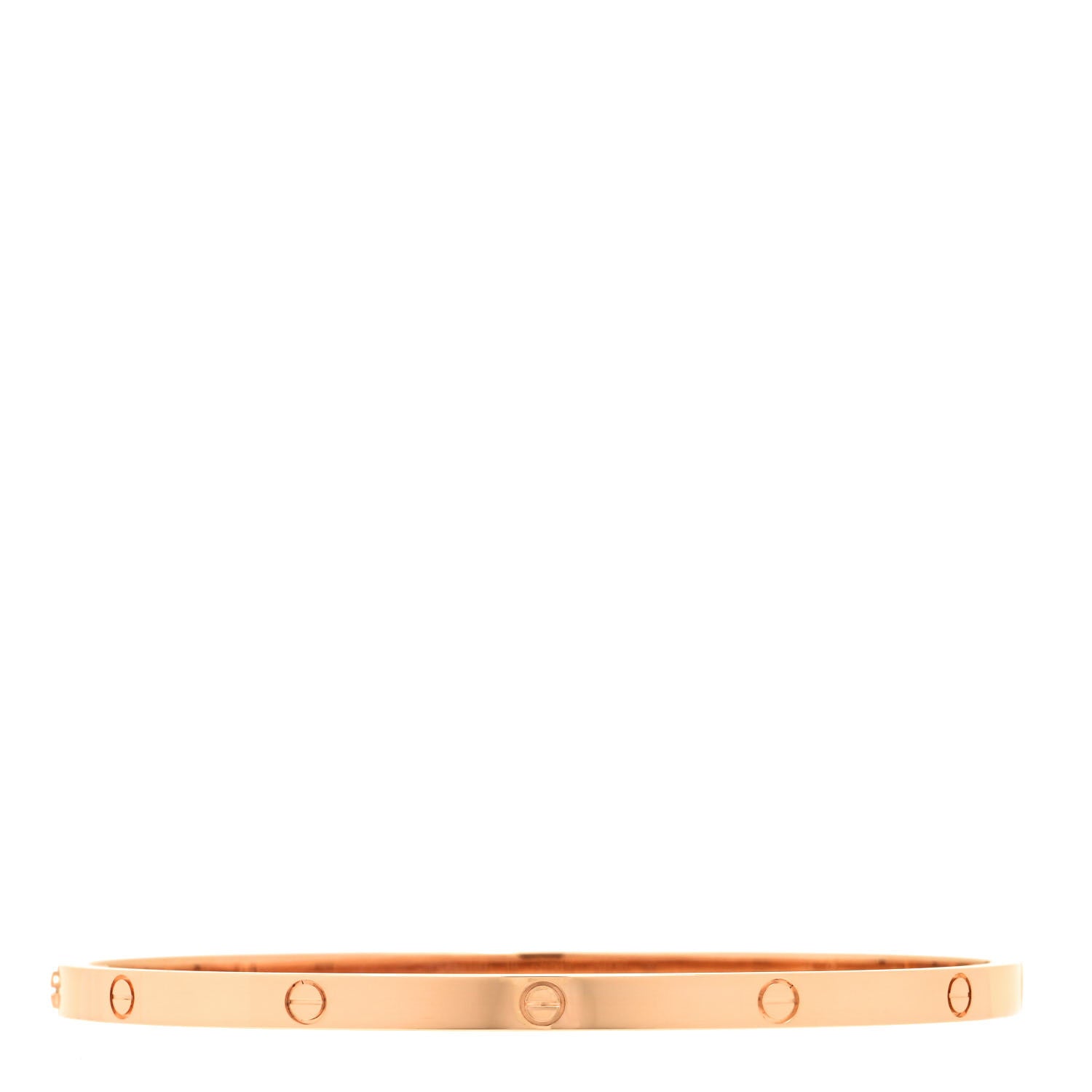Cartier 18K Pink Gold Small LOVE Bracelet 18 1 of 7
