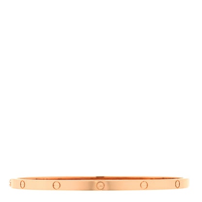 Cartier 18K Pink Gold Small LOVE Bracelet 18 1 of 7