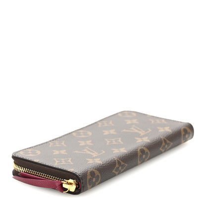 Louis Vuitton Monogram Clemence Wallet Fuchsia 4 of 6
