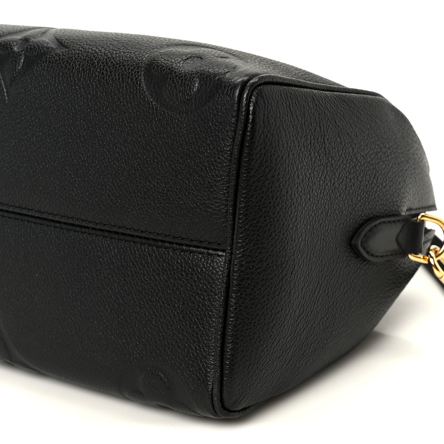 Louis Vuitton Empreinte Monogram Giant Speedy Bandouliere 25 Black 9 of 9
