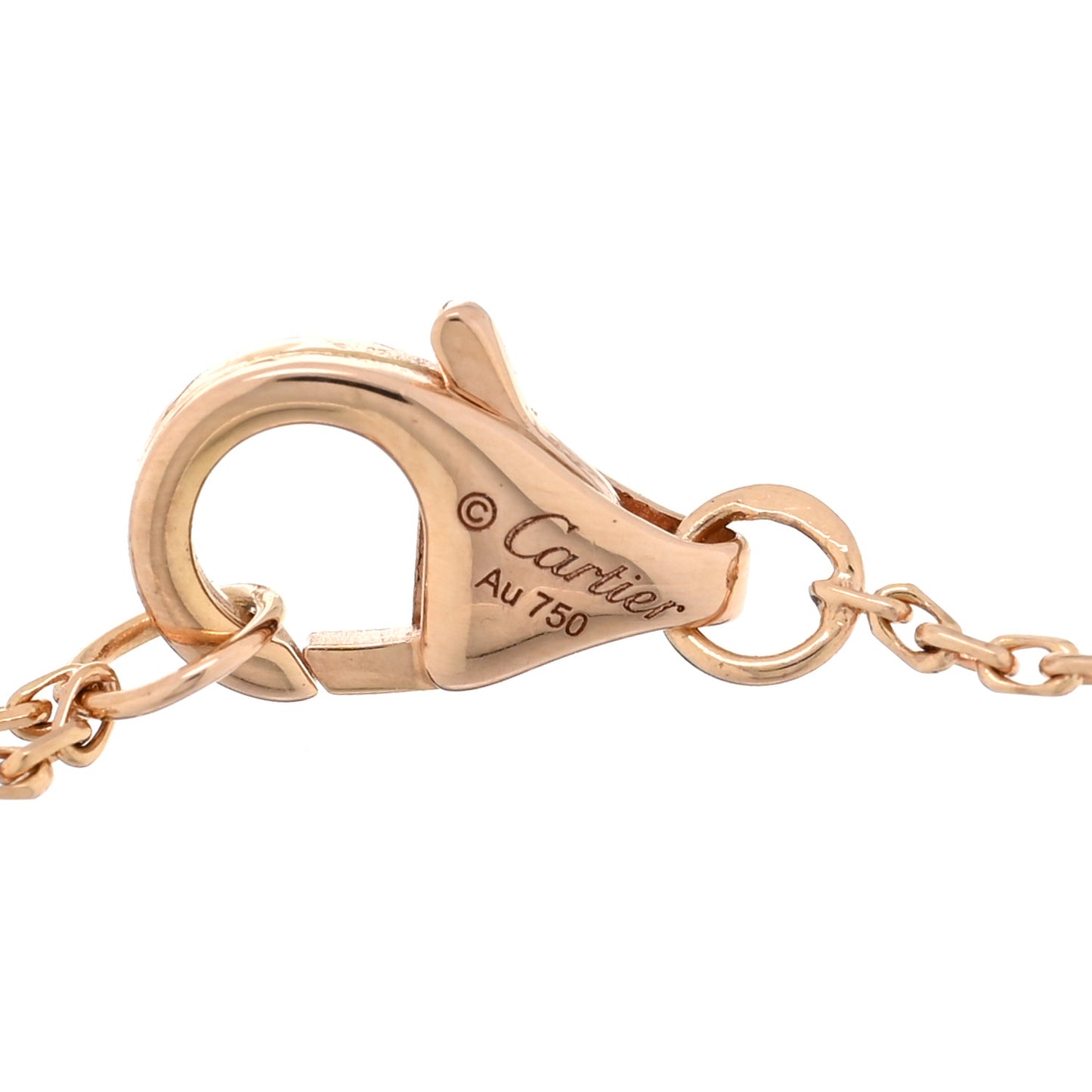 18K Pink Gold Tsavorite Garnet Onyx Panthere Chain Bracelet