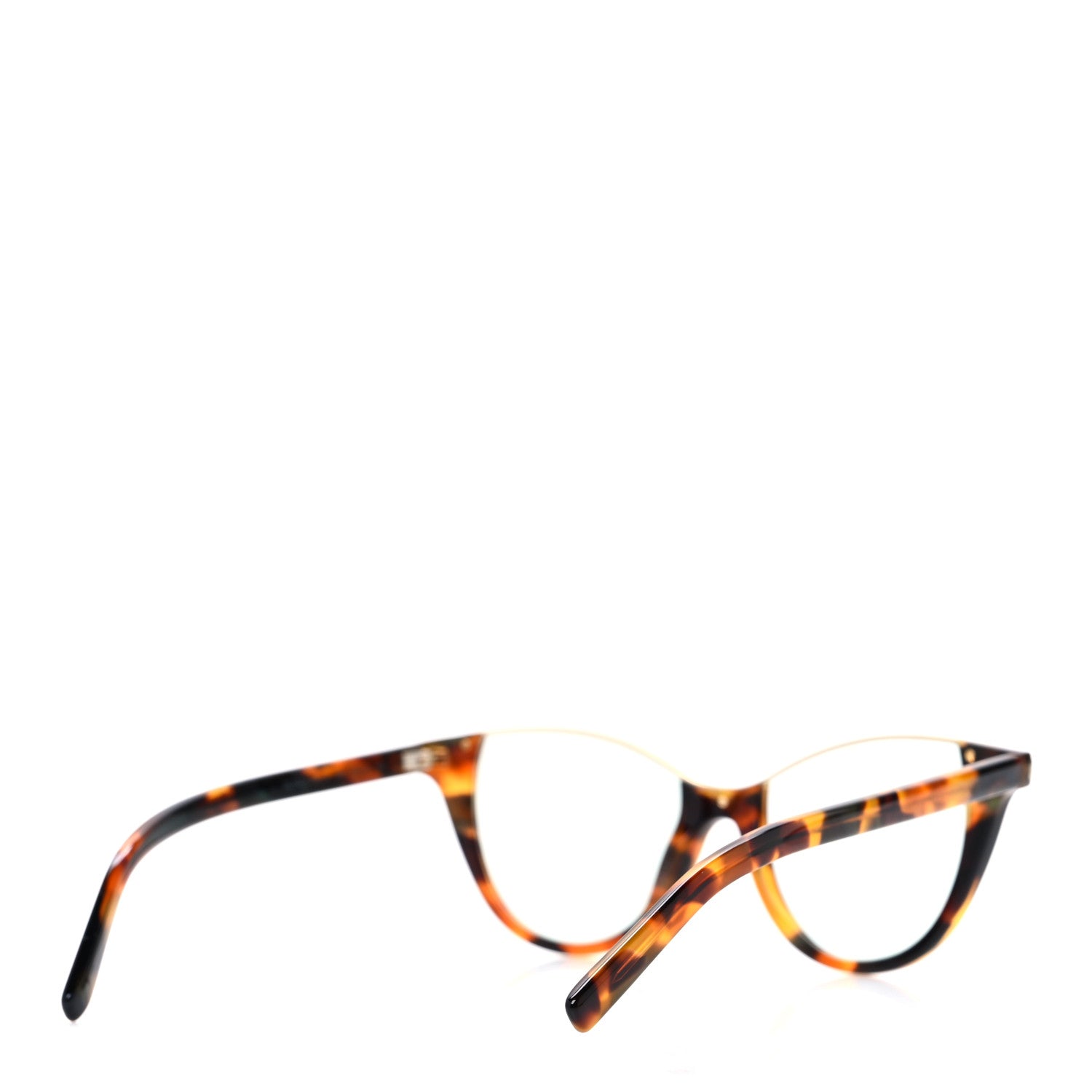 Saint Laurent Rimless Top Cat Eye Stella SL368 Sunglasses Tortoise 4 of 7