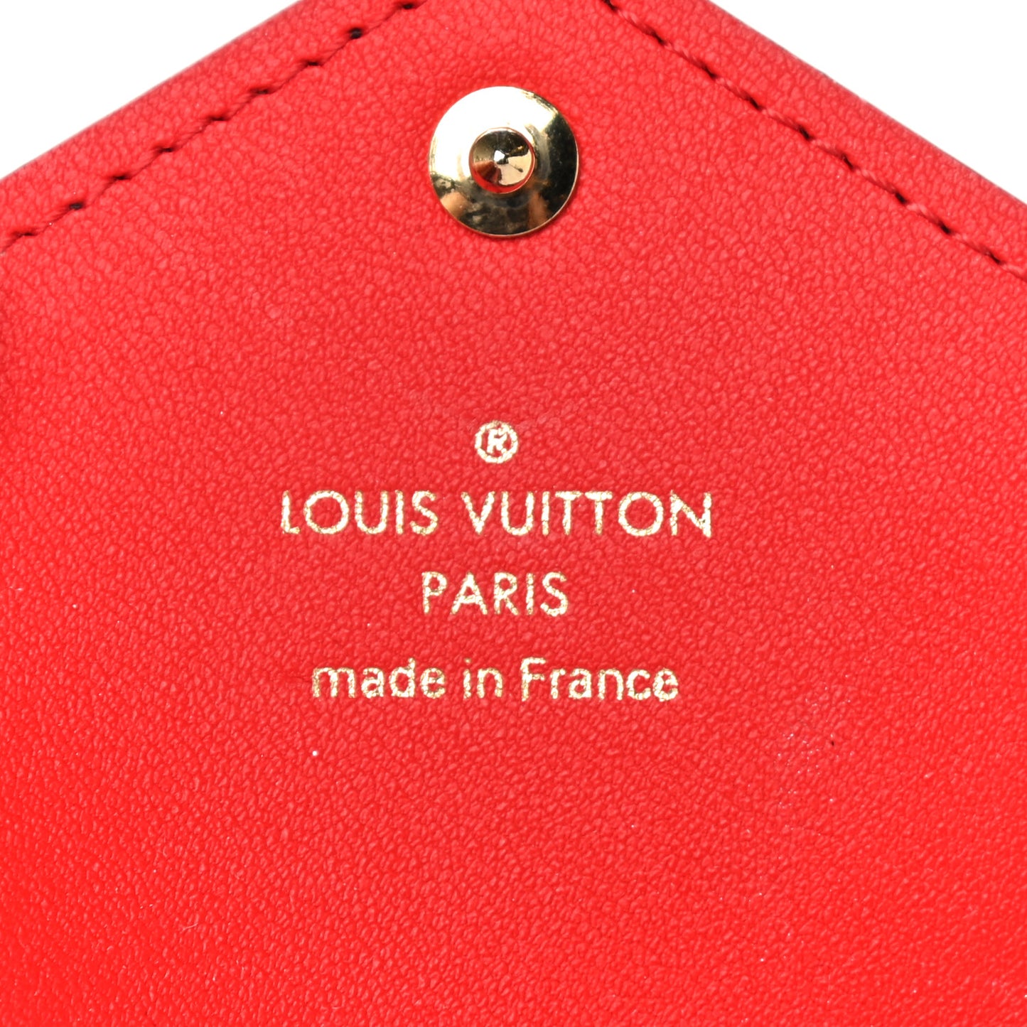 Monogram Medium Kirigami Pochette Insert Coquelicot