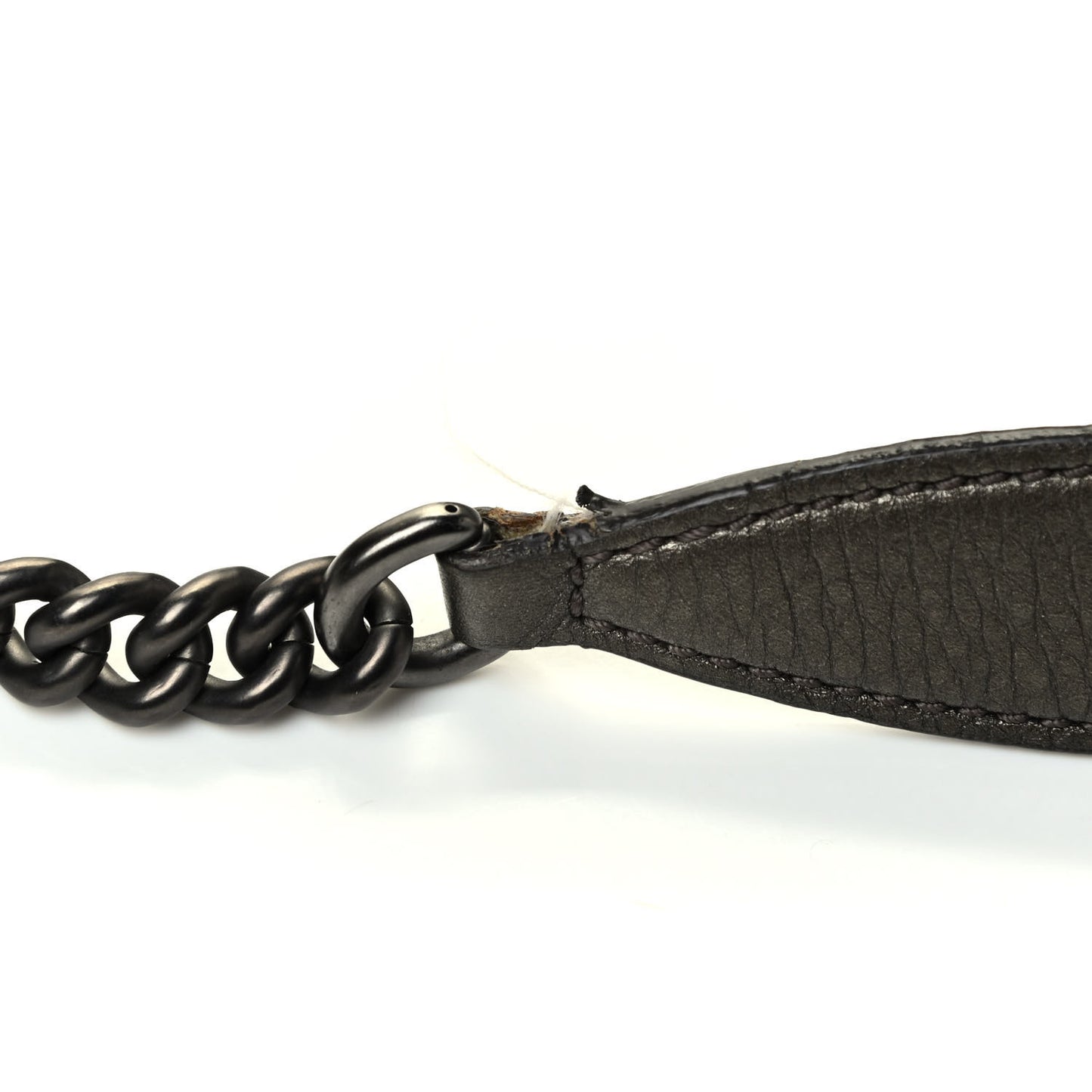 Metallic Pebbled Calfskin Large Soho Chain Shoulder Bag Sasso