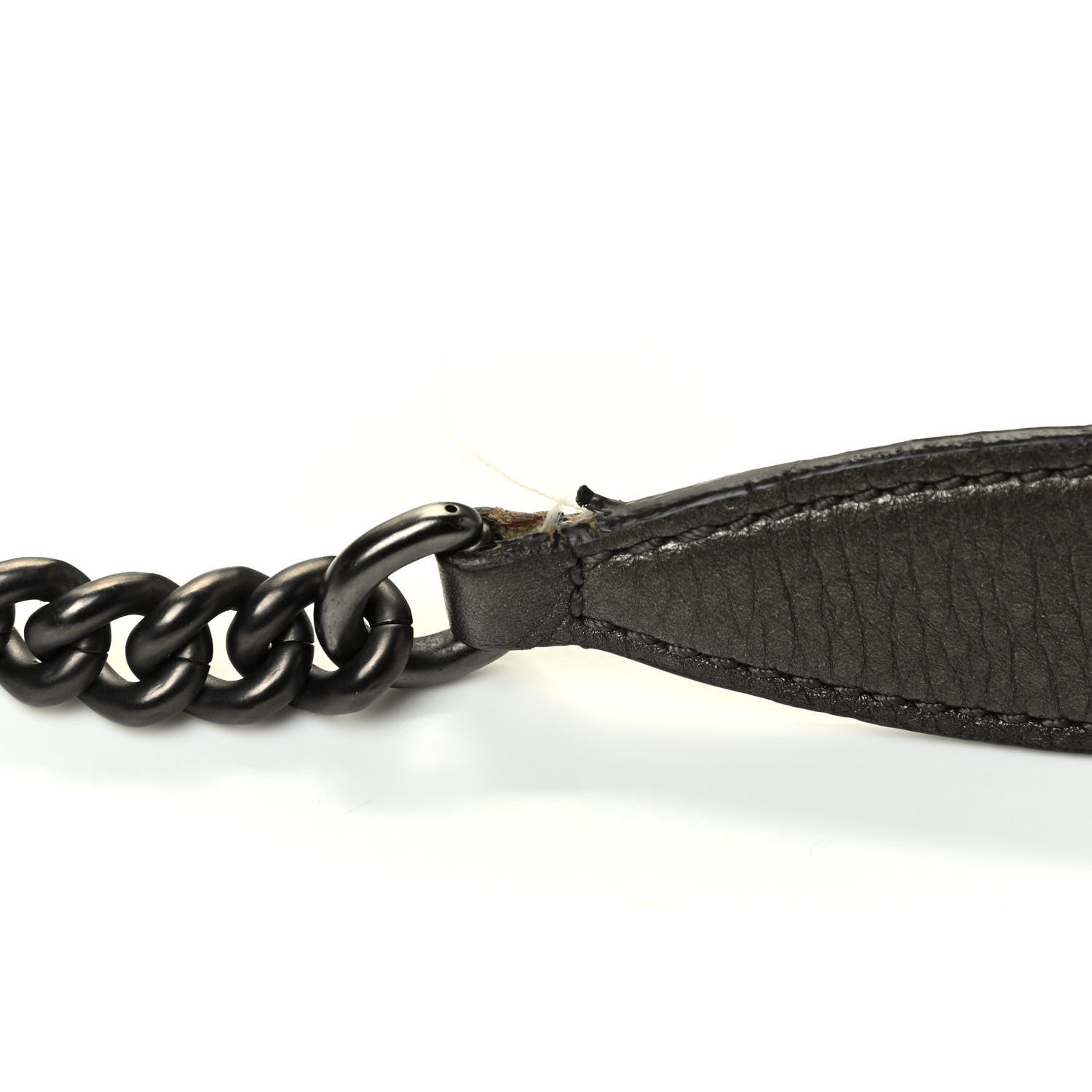 Gucci Metallic Pebbled Calfskin Large Soho Chain Shoulder Bag Sasso 9 of 12