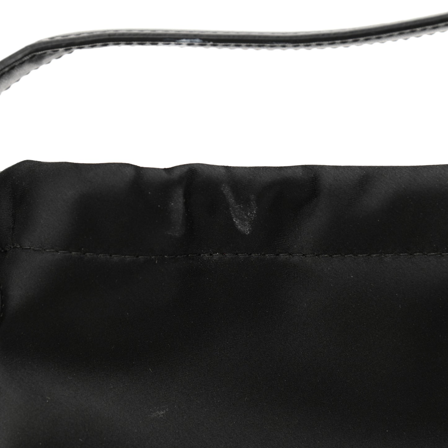 Lambskin Nylon Small Ryan Bag Black