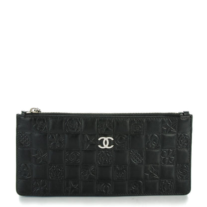 Chanel Lambskin Precious Symbols Pochette Black 1 of 7